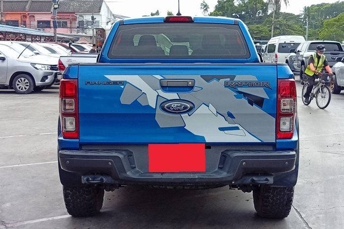 FORD RAPTOR 4WD 2019 2.0 AT DOUBLE CAB BLUE  7924 full