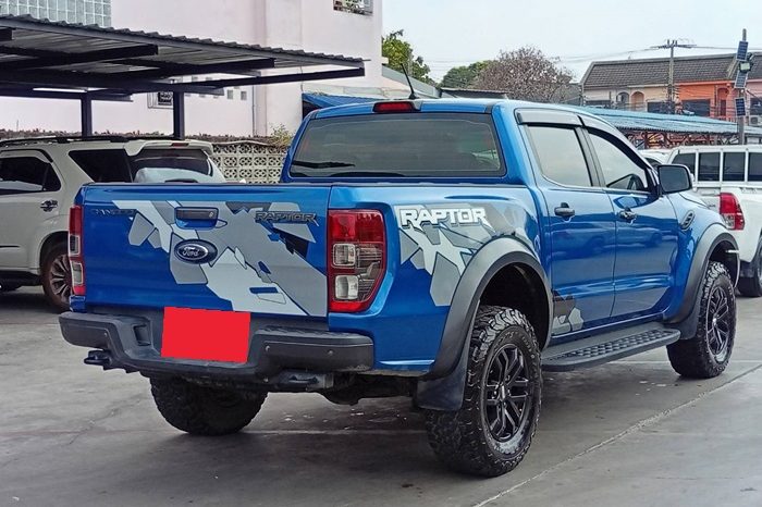 FORD RAPTOR 4WD 2019 2.0 AT DOUBLE CAB BLUE  7924 full