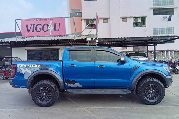 FORD RAPTOR 4WD 2019 2.0 AT DOUBLE CAB BLUE  7924 full