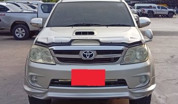 TOYOTA 4WD 2007 3.0V AT FORTUNER SILVER  7427 full