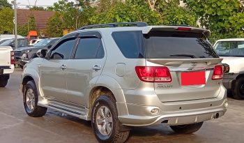 TOYOTA 4WD 2007 3.0V AT FORTUNER SILVER  7427 full