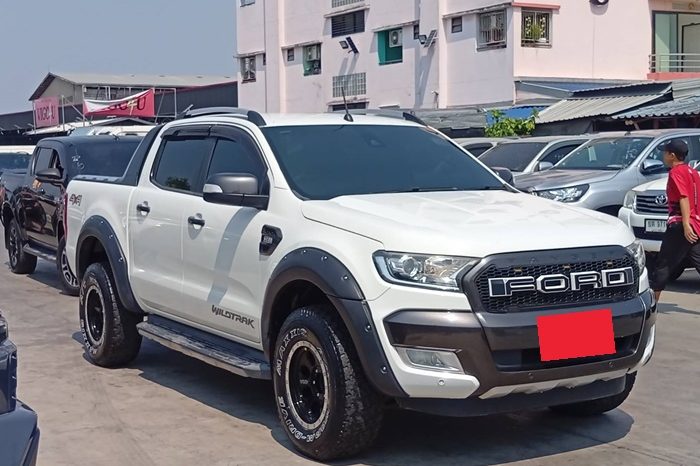 FORD 4WD 2017 3.2 AT DOUBLE CAB WHITE  7416 full