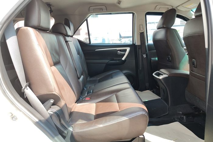 TOYOTA 2WD 2016 2.8V AT FORTUNER WHITE  3368 full