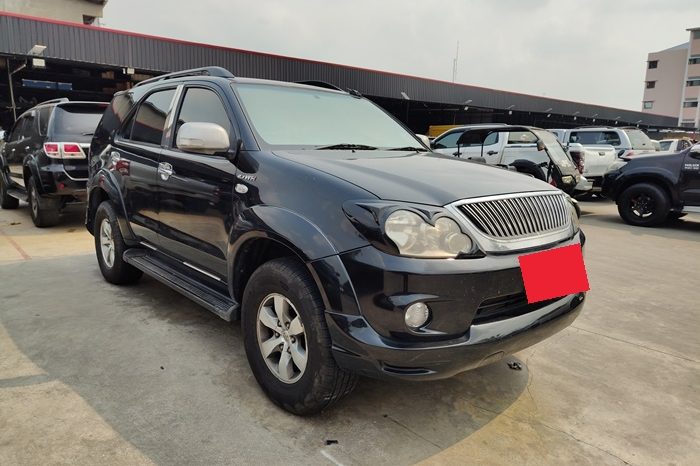 TOYOTA 4WD 2008 2.7V AT FORTUNER BLACK  5236 full