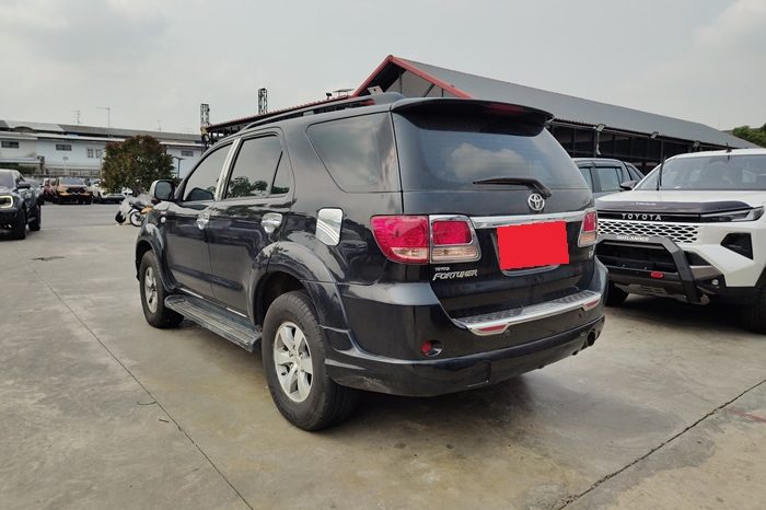 TOYOTA 4WD 2008 2.7V AT FORTUNER BLACK  5236 full