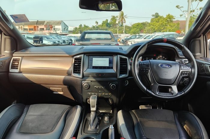 FORD RAPTOR 4WD 2019 2.0 AT DOUBLE CAB BLACK  3853 full