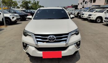 TOYOTA 4WD 2015 2.8V AT FORTUNER WHITE  3582 full