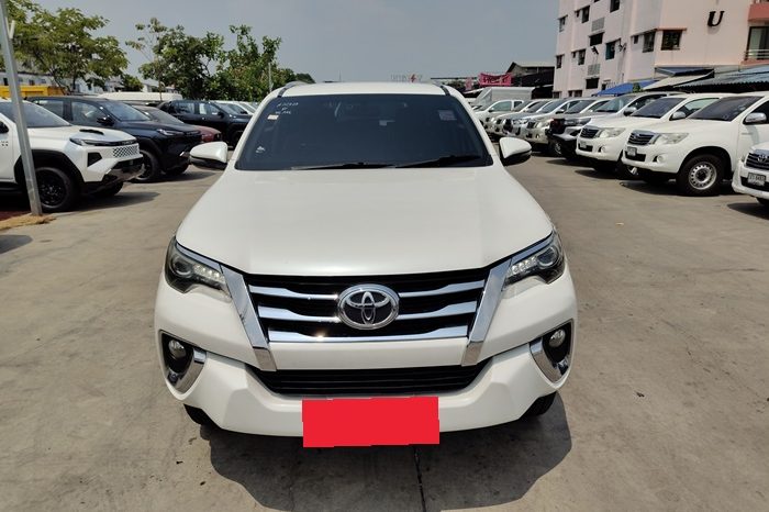 TOYOTA 4WD 2015 2.8V AT FORTUNER WHITE  3582 full