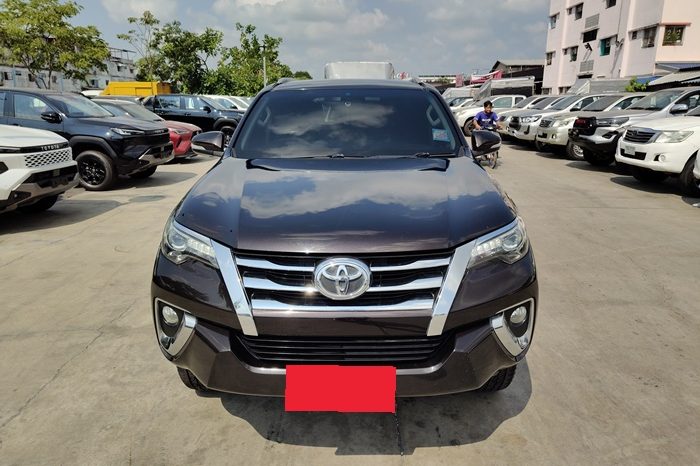 TOYOTA 2WD 2015 2.7V AT FORTUNER BROWN  4688 full
