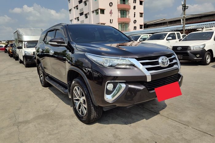 TOYOTA 2WD 2015 2.7V AT FORTUNER BROWN  4688 full