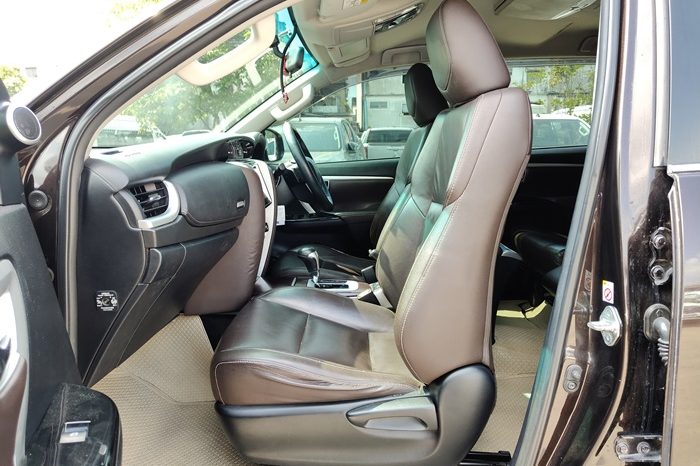 TOYOTA 2WD 2015 2.7V AT FORTUNER BROWN  4688 full