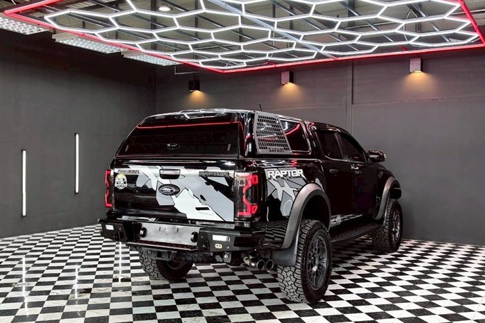 FORD RAPTOR 4WD 2019 2.0 AT DOUBLE CAB BLACK  3853 full