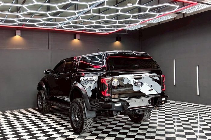 FORD RAPTOR 4WD 2019 2.0 AT DOUBLE CAB BLACK  3853 full