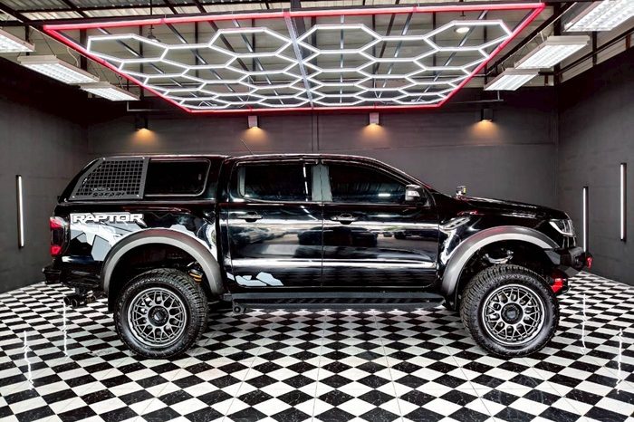 FORD RAPTOR 4WD 2019 2.0 AT DOUBLE CAB BLACK  3853 full
