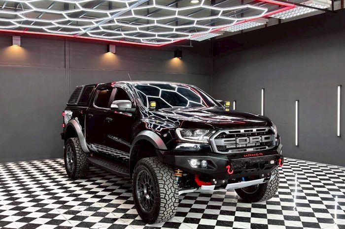 FORD RAPTOR 4WD 2019 2.0 AT DOUBLE CAB BLACK  3853 full