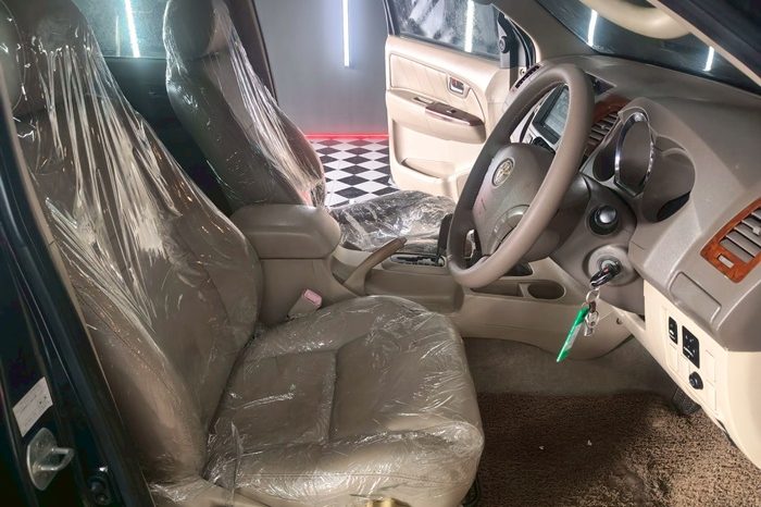 TOYOTA 4WD 2008 2.7V AT FORTUNER BLACK  5236 full