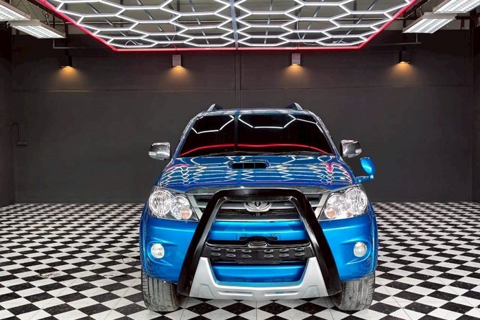 TOYOTA 4WD 2006 3.0V AT FORTUNER BLUE  5908 full