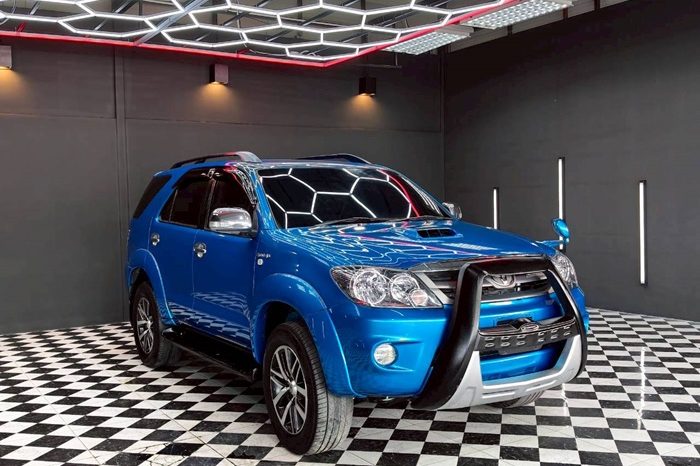 TOYOTA 4WD 2006 3.0V AT FORTUNER BLUE  5908 full