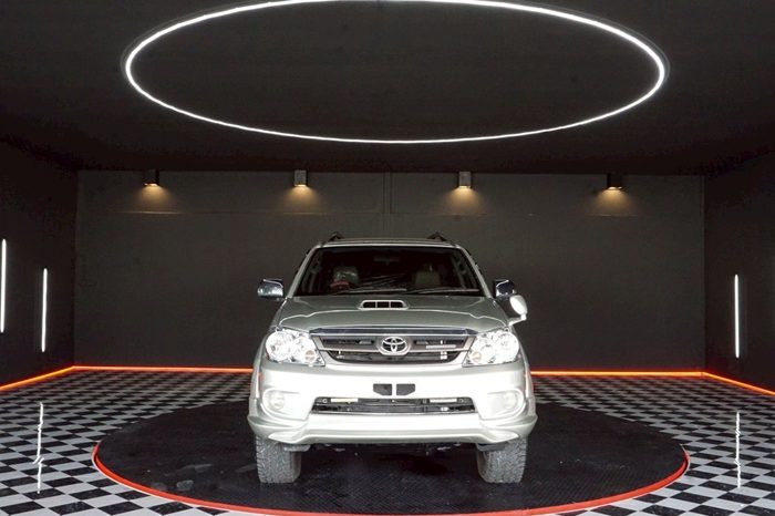 TOYOTA 4WD 2007 3.0V AT FORTUNER SILVER  7427 full