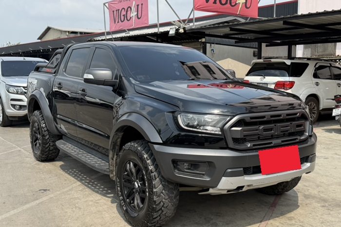 FORD RAPTOR 4WD 2019 2.0 AT DOUBLE CAB BLACK  7686 full