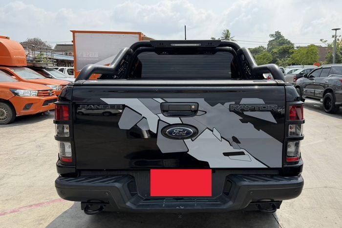 FORD RAPTOR 4WD 2019 2.0 AT DOUBLE CAB BLACK  7686 full