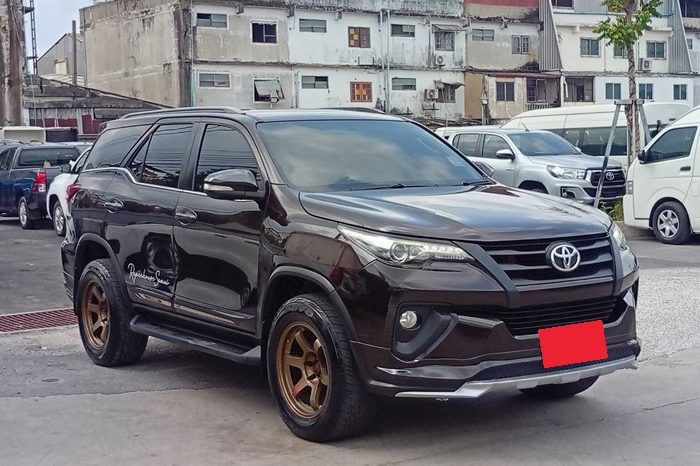 TOYOTA 4WD 2016 2.8V AT FORTUNER BROWN  4013 full