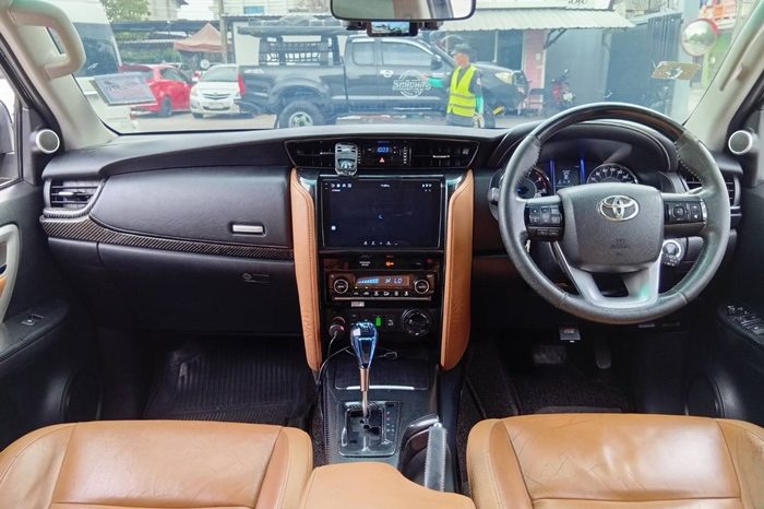 TOYOTA 4WD 2016 2.8V AT FORTUNER BROWN  4013 full