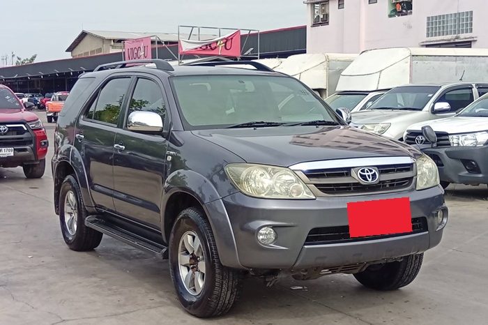 TOYOTA 4WD 2005 2.7V AT FORTUNER DARK GREY  8915 full