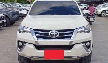 TOYOTA 2WD 2016 2.4V AT FORTUNER WHITE  3084 full