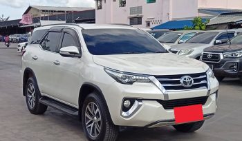 TOYOTA 2WD 2016 2.4V AT FORTUNER WHITE  3084 full
