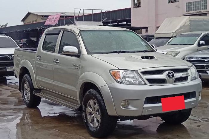 VIGO 4WD 2008 2.5E MT DOUBLE CAB SILVER  1227 full