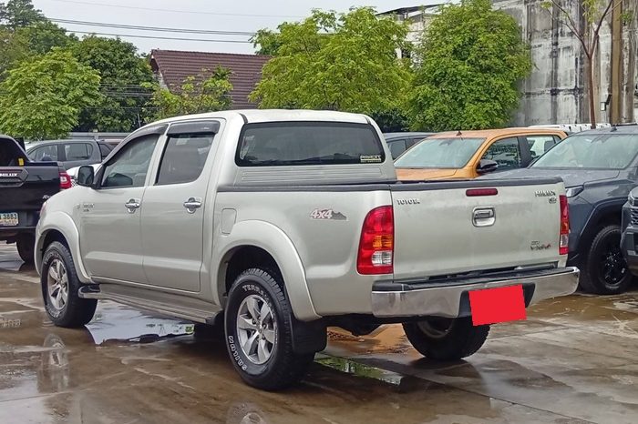 VIGO 4WD 2008 2.5E MT DOUBLE CAB SILVER  1227 full