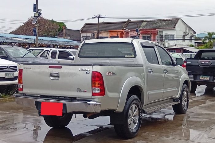 VIGO 4WD 2008 2.5E MT DOUBLE CAB SILVER  1227 full
