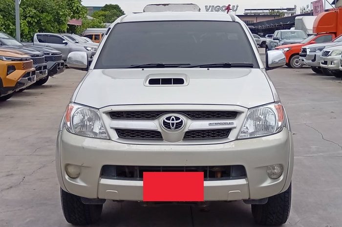 VIGO 4WD 2007 3.0G AT DOUBLE CAB SILVER 1290 full
