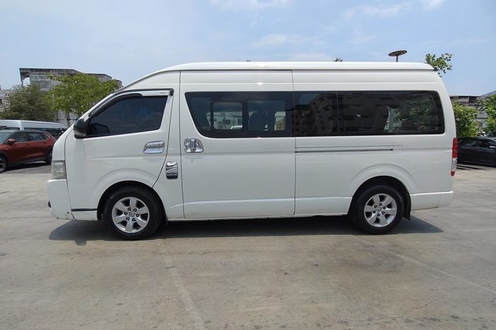TOYOTA 2WD 2019 3.0 AT COMMUTER WHITE  3183 full