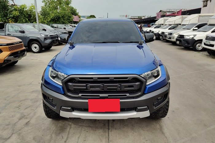 FORD RAPTOR 4WD 2018 2.0 AT DOUBLE CAB BLUE  6578 full