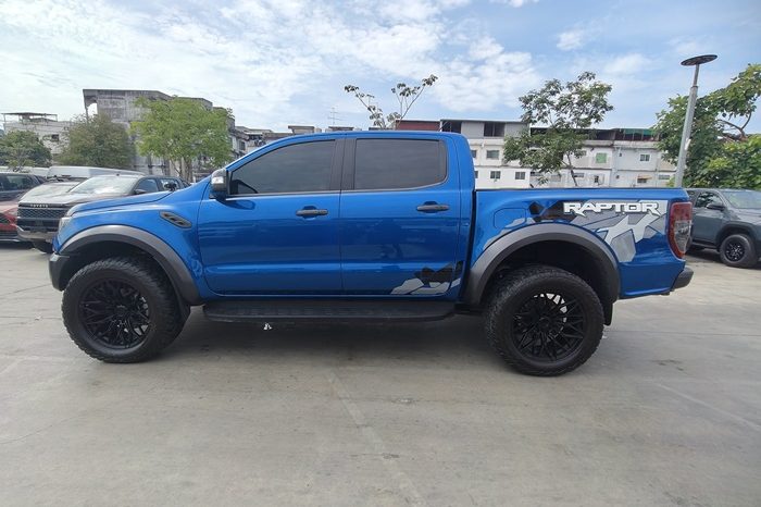 FORD RAPTOR 4WD 2018 2.0 AT DOUBLE CAB BLUE  6578 full