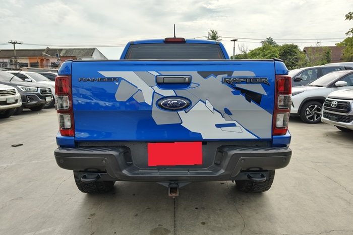 FORD RAPTOR 4WD 2018 2.0 AT DOUBLE CAB BLUE  6578 full