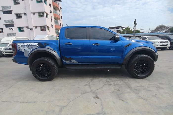 FORD RAPTOR 4WD 2018 2.0 AT DOUBLE CAB BLUE  6578 full