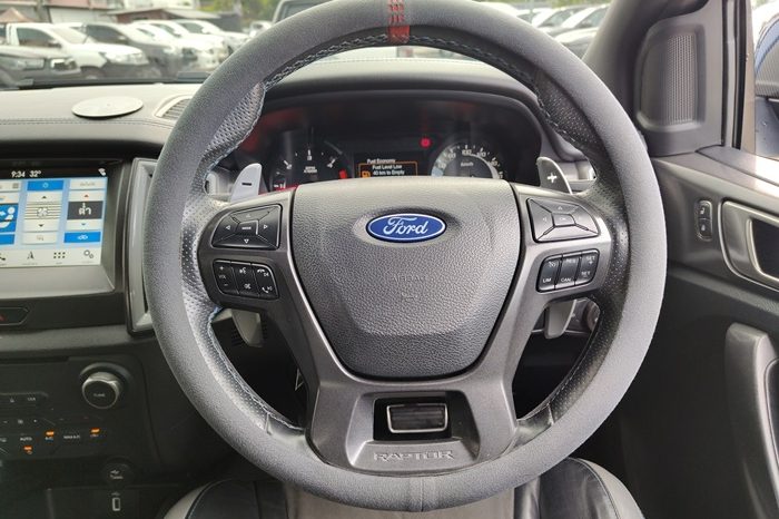 FORD RAPTOR 4WD 2018 2.0 AT DOUBLE CAB BLUE  6578 full