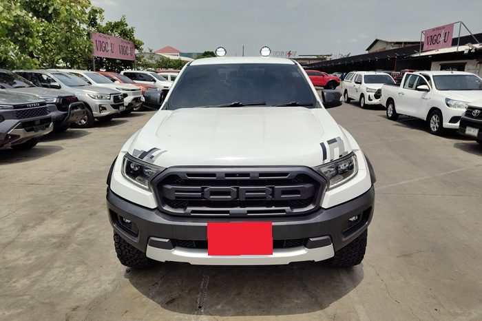 FORD RAPTOR 4WD 2019 2.0 AT DOUBLE CAB WHITE  9352 full