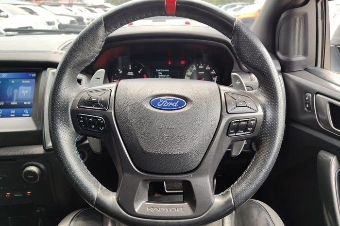 FORD RAPTOR 4WD 2019 2.0 AT DOUBLE CAB WHITE  9352 full