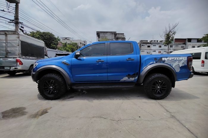 FORD RAPTOR 4WD 2019 2.0 AT DOUBLE CAB BLUE  9617 full