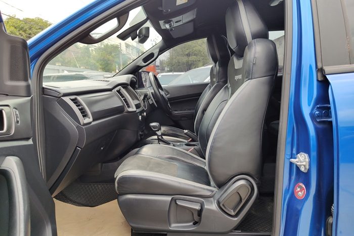 FORD RAPTOR 4WD 2019 2.0 AT DOUBLE CAB BLUE  9617 full