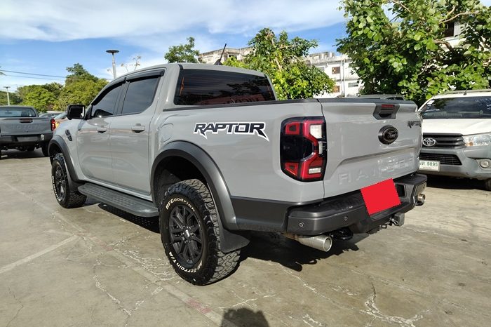 FORD RAPTOR 4WD 2022 3.0 AT DOUBLE CAB GREY  4322 full