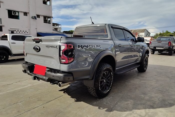 FORD RAPTOR 4WD 2022 3.0 AT DOUBLE CAB GREY  4322 full