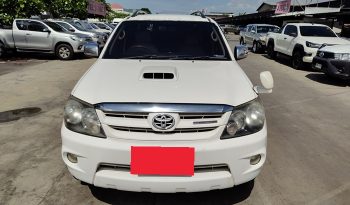 TOYOTA 4WD 2008 3.0V AT FORTUNER WHITE  846 full