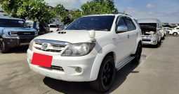 TOYOTA 4WD 2008 3.0V AT FORTUNER WHITE  846