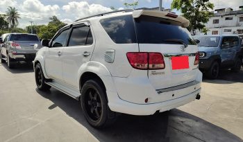 TOYOTA 4WD 2008 3.0V AT FORTUNER WHITE  846 full