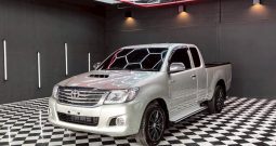VIGO 2WD 2012 2.5G MT SMART CAB SILVER  9384